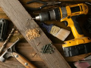 a couple of tools that are sitting on a table